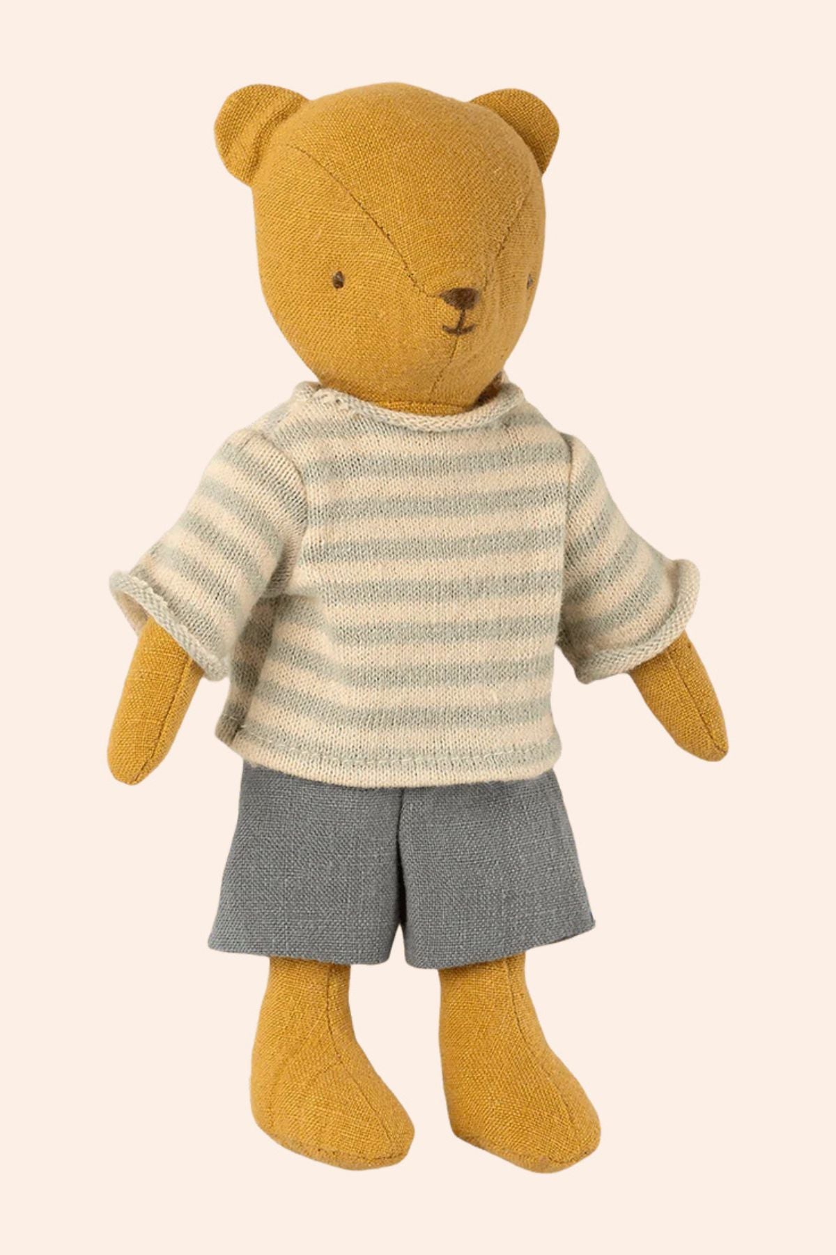 Maileg - The Teddies - Teddy Junior - Blouse & Shorts - Strawberries & Cream
