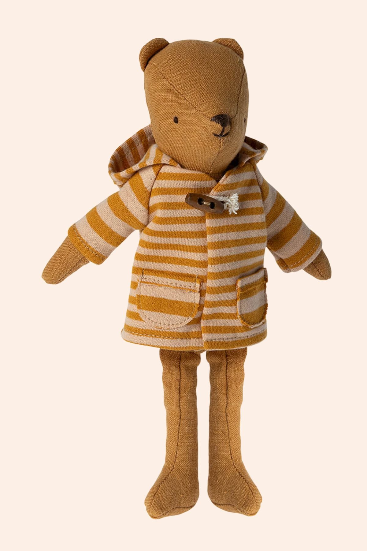 Maileg - The Teddies - Teddy Mum Coat - Strawberries & Cream