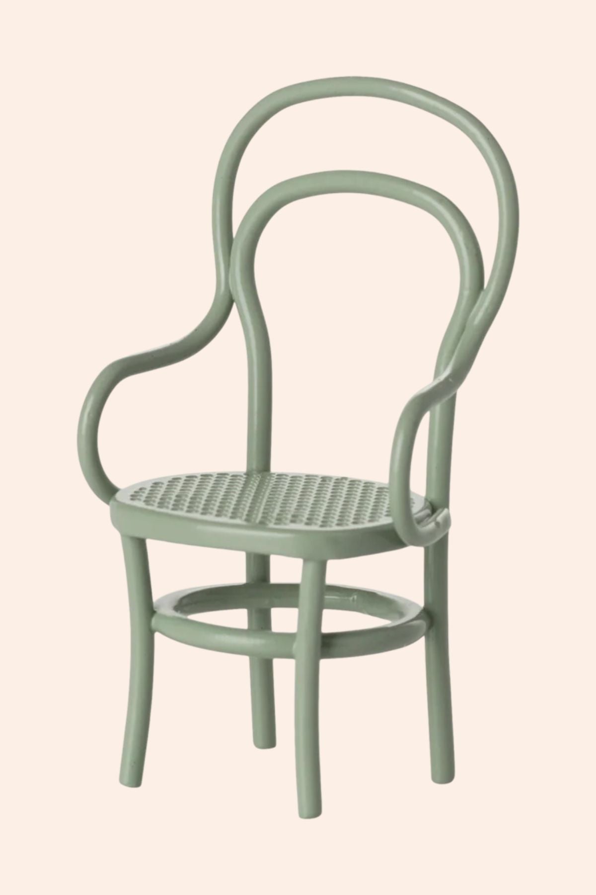 Maileg - Vintage Chair, Mouse - Mint - Strawberries & Cream
