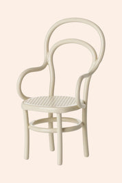 Maileg - Vintage Chair, Mouse - Off White - Strawberries & Cream