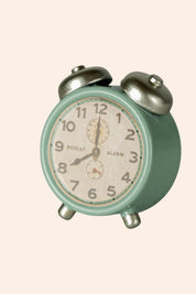 Maileg - Alarm Clock, Mouse - Mint - Strawberries & Cream 