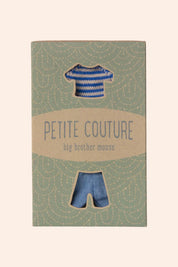 Maileg Knitted Sweater and Pants,  Big Brother Mouse - Clothes - Strawberries & Cream