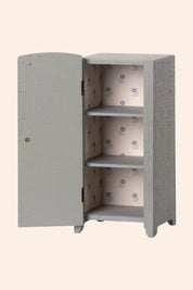 Maileg Miniature Closet - Grey/Mint - Strawberries & Cream