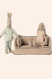 Maileg Miniature Couch- Strawberries & Cream
