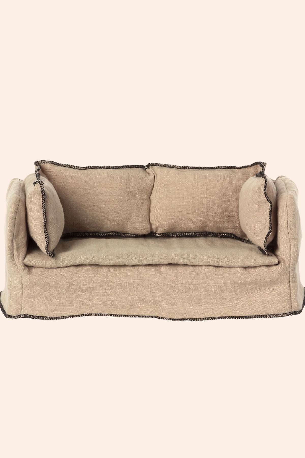 Maileg Miniature Couch- Strawberries & Cream