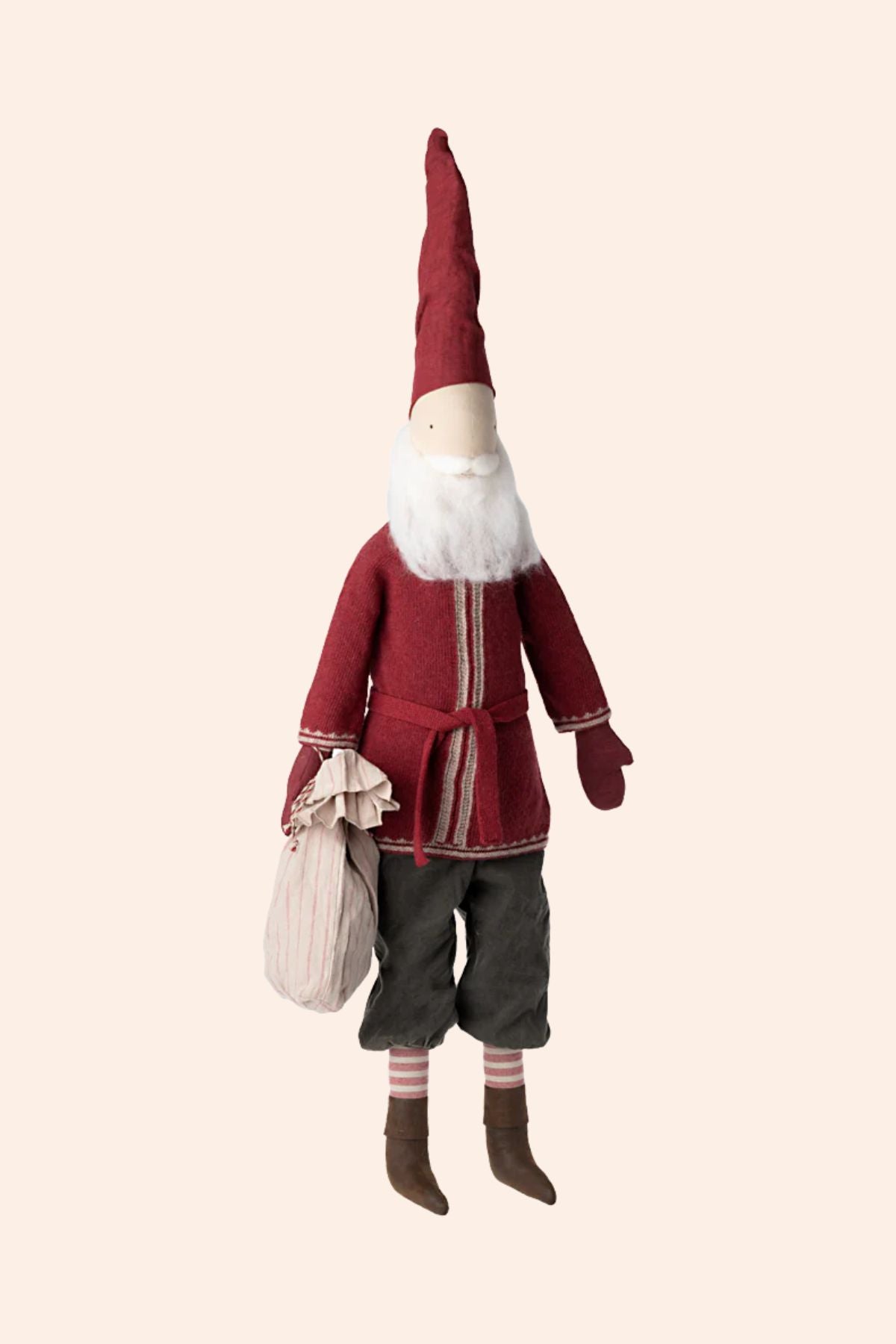 Maileg Santa, Large - Strawberries & Cream