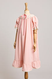 Moon Nightdress in Soft Pink - Designed by Ingrid Lewis - Strawberries & Cream