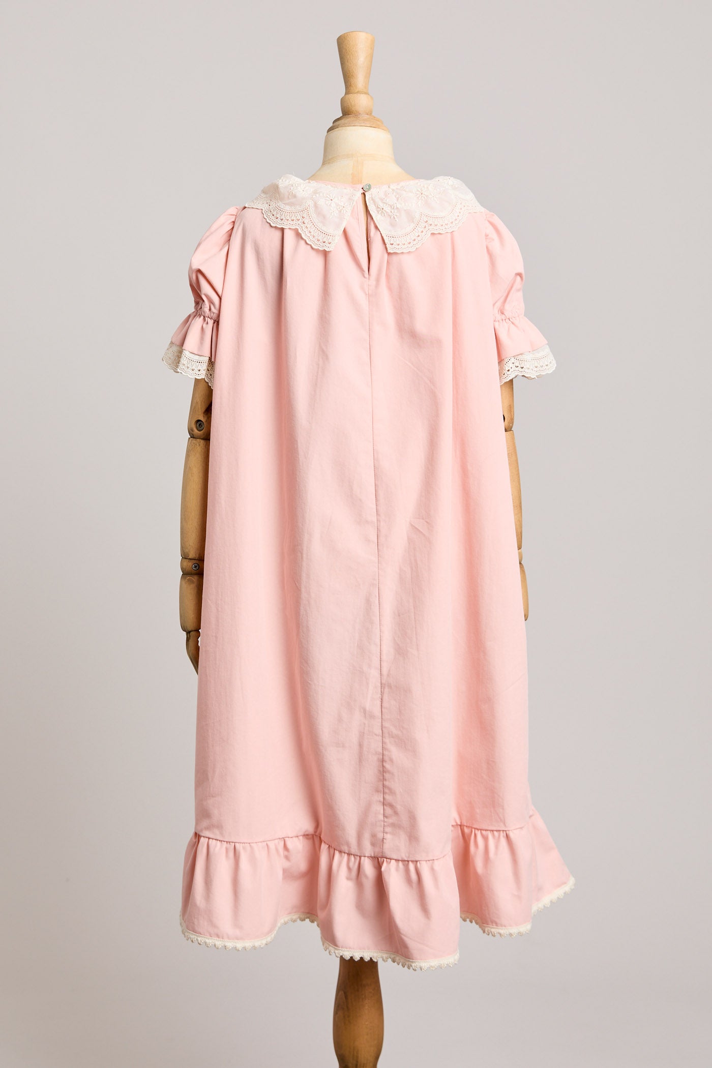 Moon Nightdress in Soft Pink - Designed by Ingrid Lewis - Strawberries & Cream