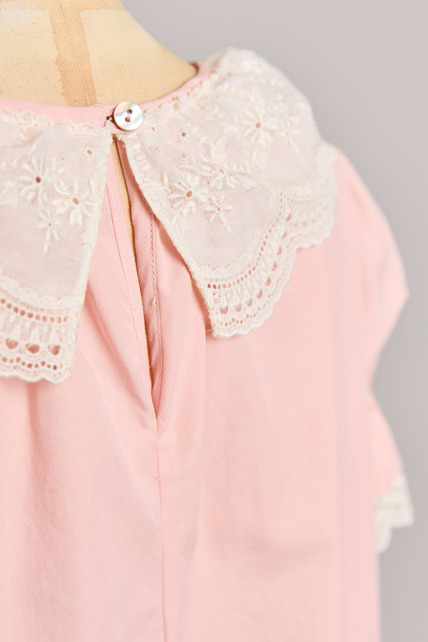 Moon Nightdress in Soft Pink - Designed by Ingrid Lewis - Strawberries & Cream