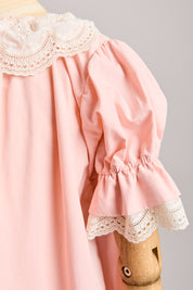 Moon Nightdress in Soft Pink - Designed by Ingrid Lewis - Strawberries & Cream