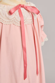 Moon Nightdress in Soft Pink - Designed by Ingrid Lewis - Strawberries & Cream