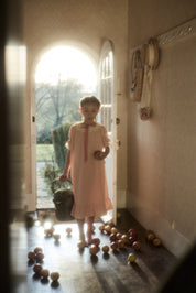 Moon Nightdress in Soft Pink - Designed by Ingrid Lewis - Strawberries & Cream