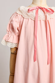 Moon Nightdress in Soft Pink - Designed by Ingrid Lewis - Strawberries & Cream