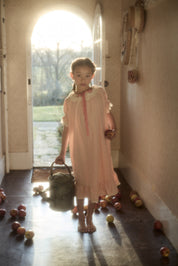 Moon Nightdress in Soft Pink - Designed by Ingrid Lewis - Strawberries & Cream