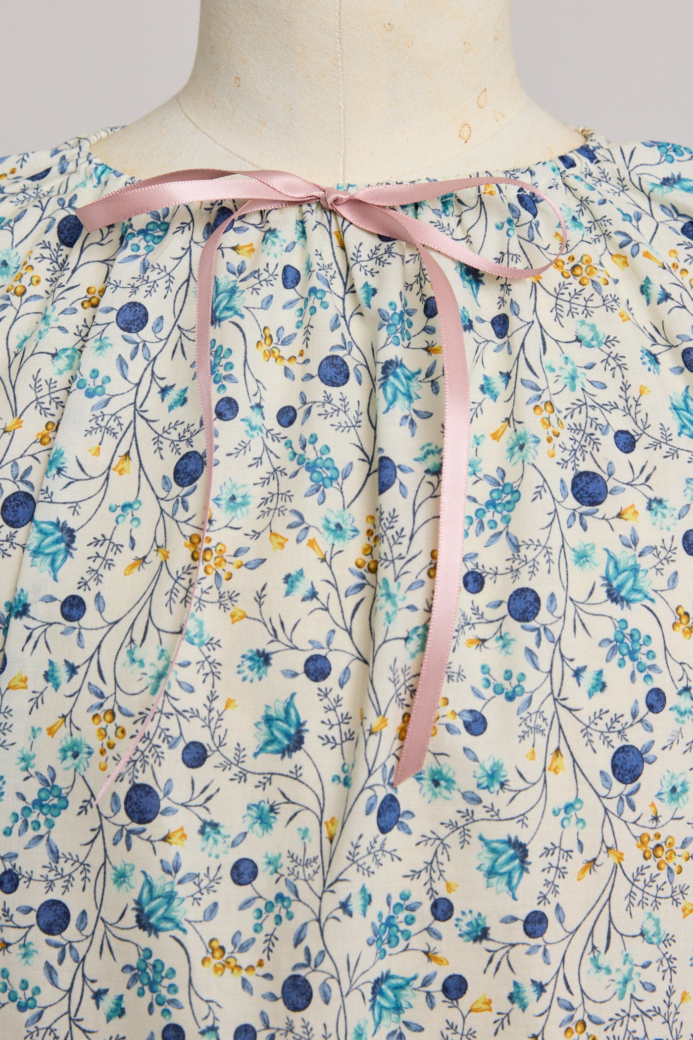 Moon Night Dress In Blue Berries - Designed by Ingrid Lewis - Strawberries & Cream