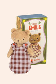Moulin Roty- Les Minouchkas - Baby Emile the little bear - Strawberries & Cream 