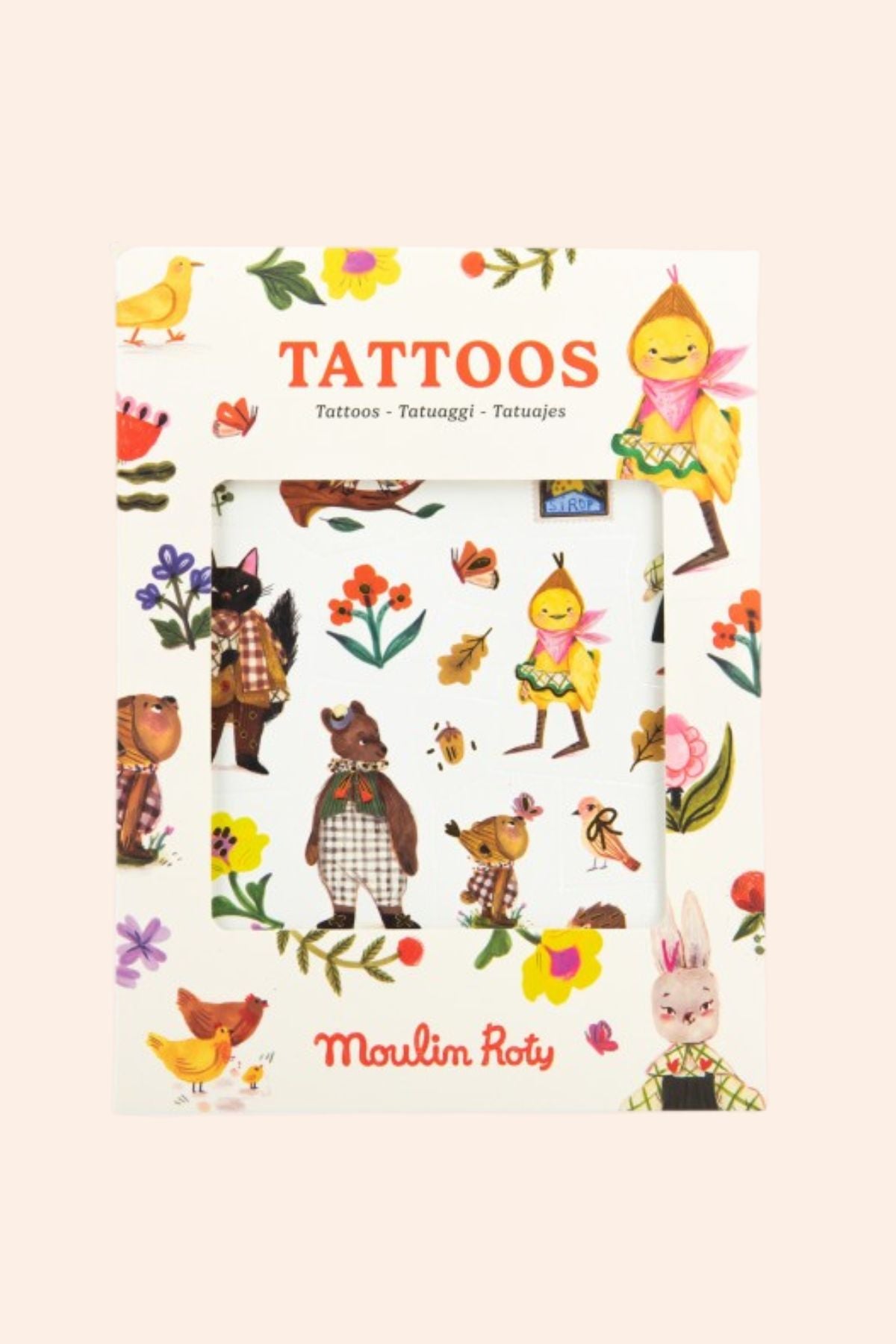 Moulin Roty - 57 Tattoos - Les Minouchkas - Strawberries & Cream 