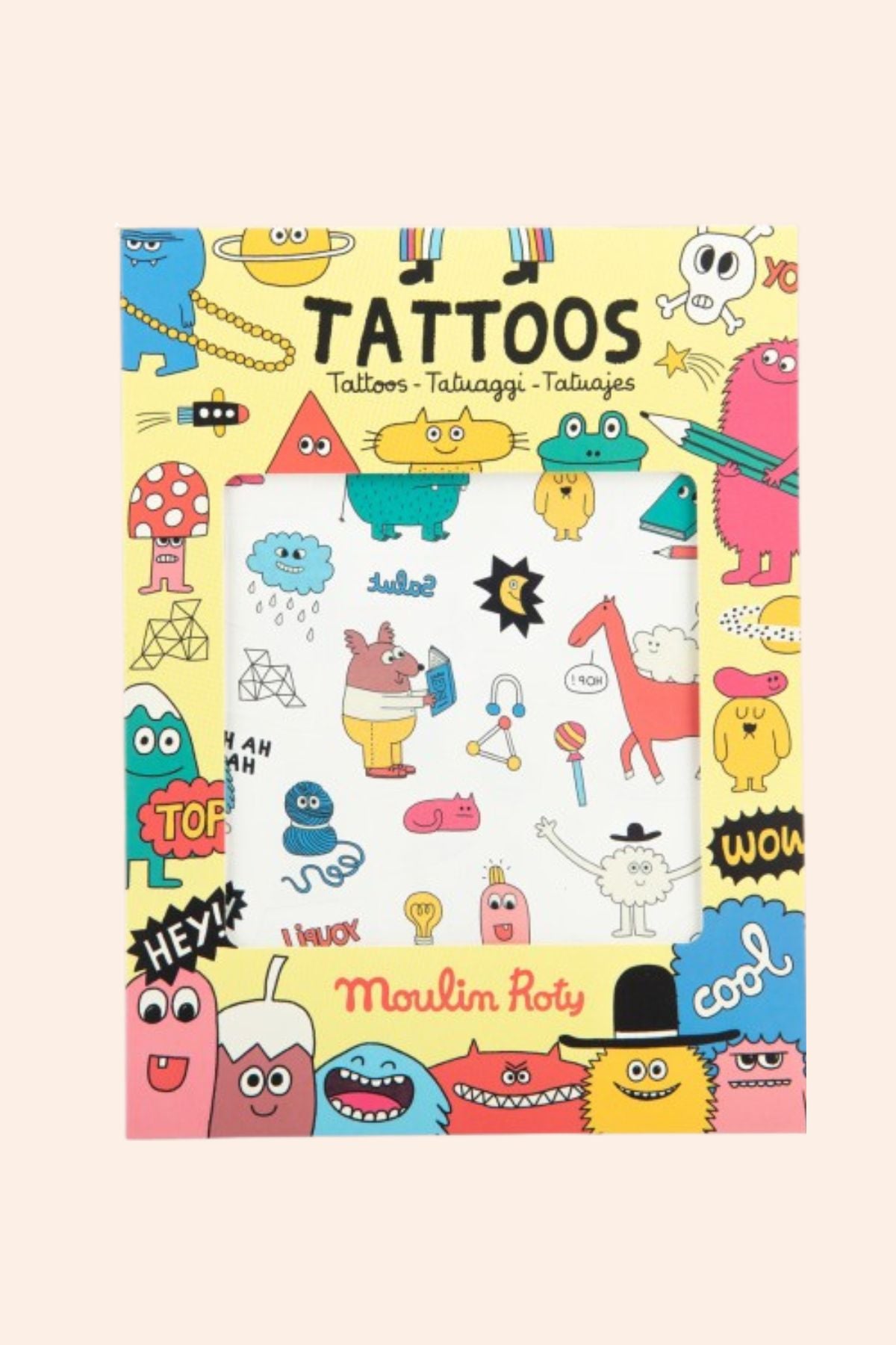 Moulin Roty - 67 Tattoos - Les Schmouks - Strawberries & Cream 