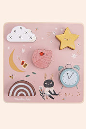 Moulin Roty - Après la Pluie - Sensory puzzle - Strawberries & Cream - Ingrid Lewis - Designer