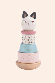 Moulin Roty - Après la Pluie - Stack-up cat - Strawberries & Cream - Ingrid Lewis - Designer