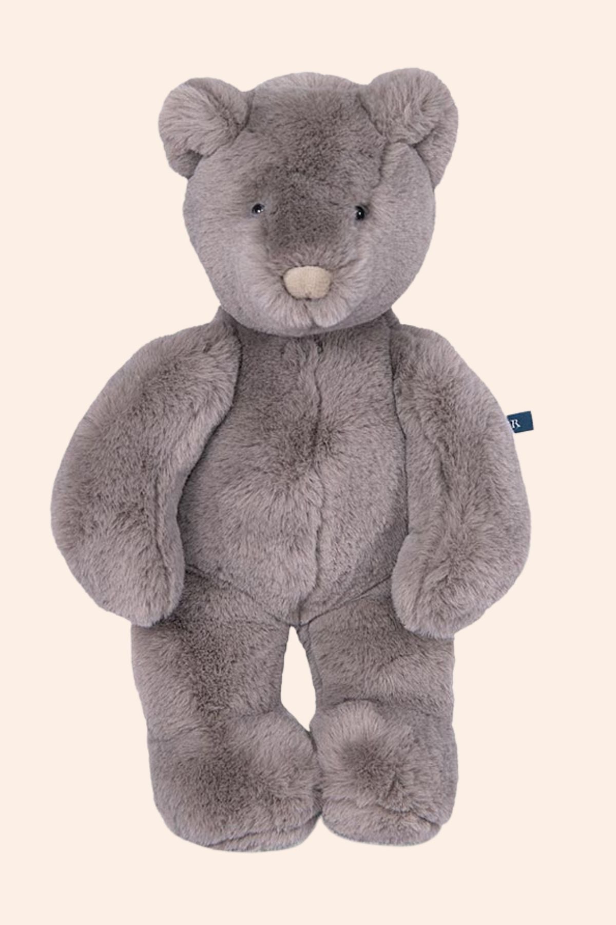 Moulin Roty - Arthur & Louison - Louison Bear - Grey - Strawberries & Cream 