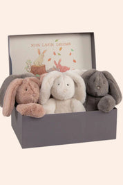 Moulin Roty - Arthur & Louison - Louison The Big Rabbit Cream - Strawberries & Cream