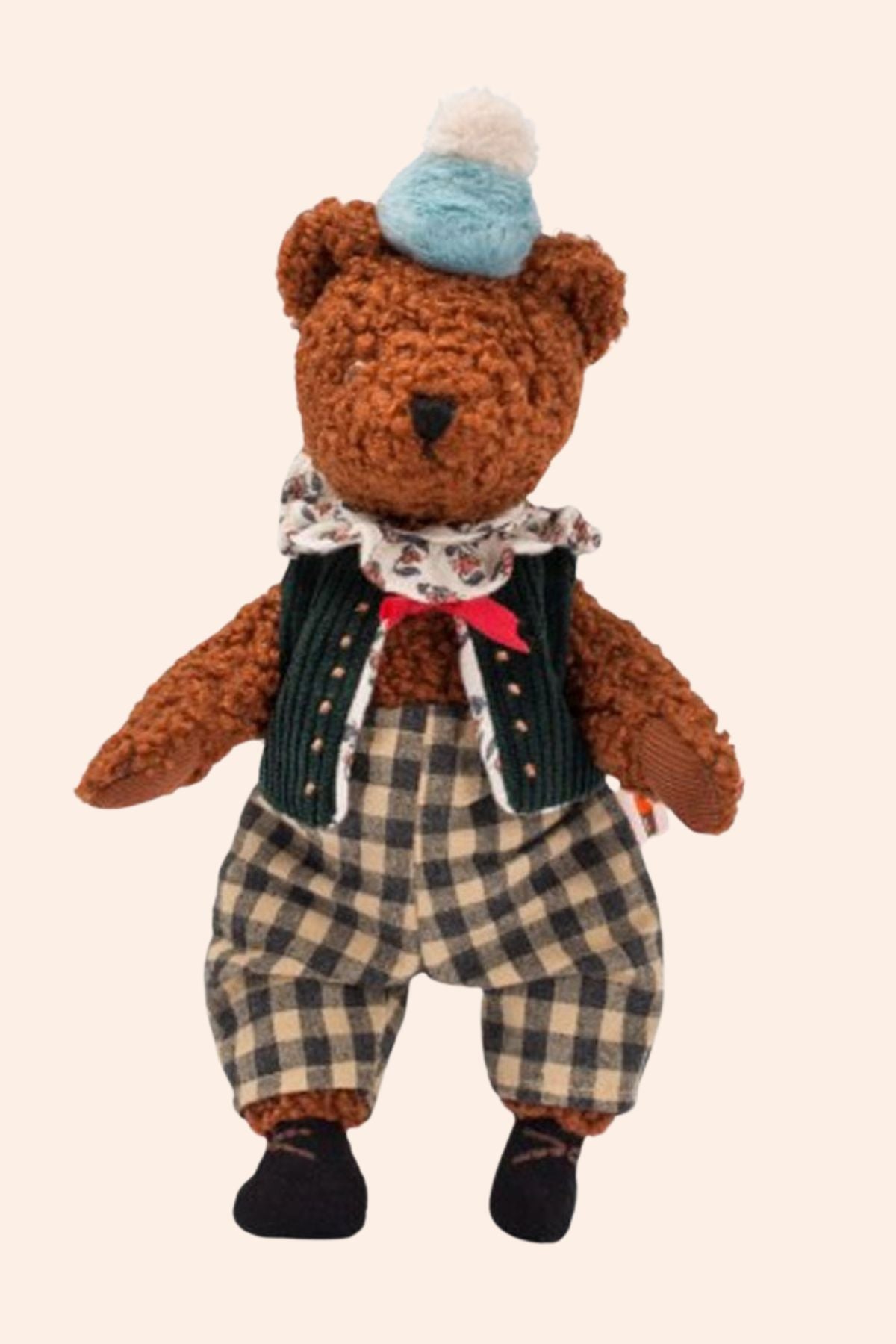 Moulin Roty - Baba the Bear - Les Minouchkas - Strawberries & Cream 
