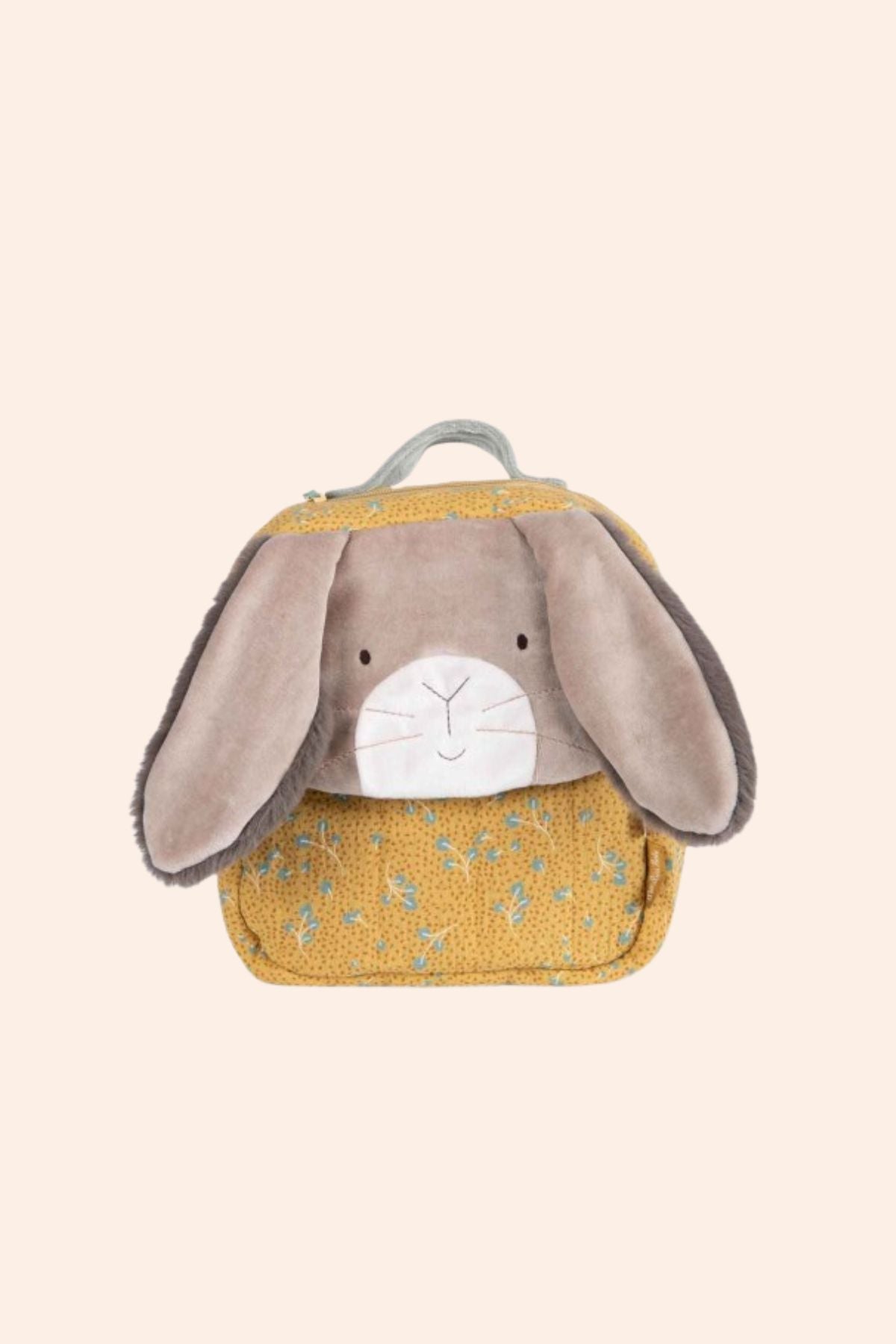 Moulin Roty - Clay Rabbit Backpack - Trois Petits Lapins - Strawberries & Cream