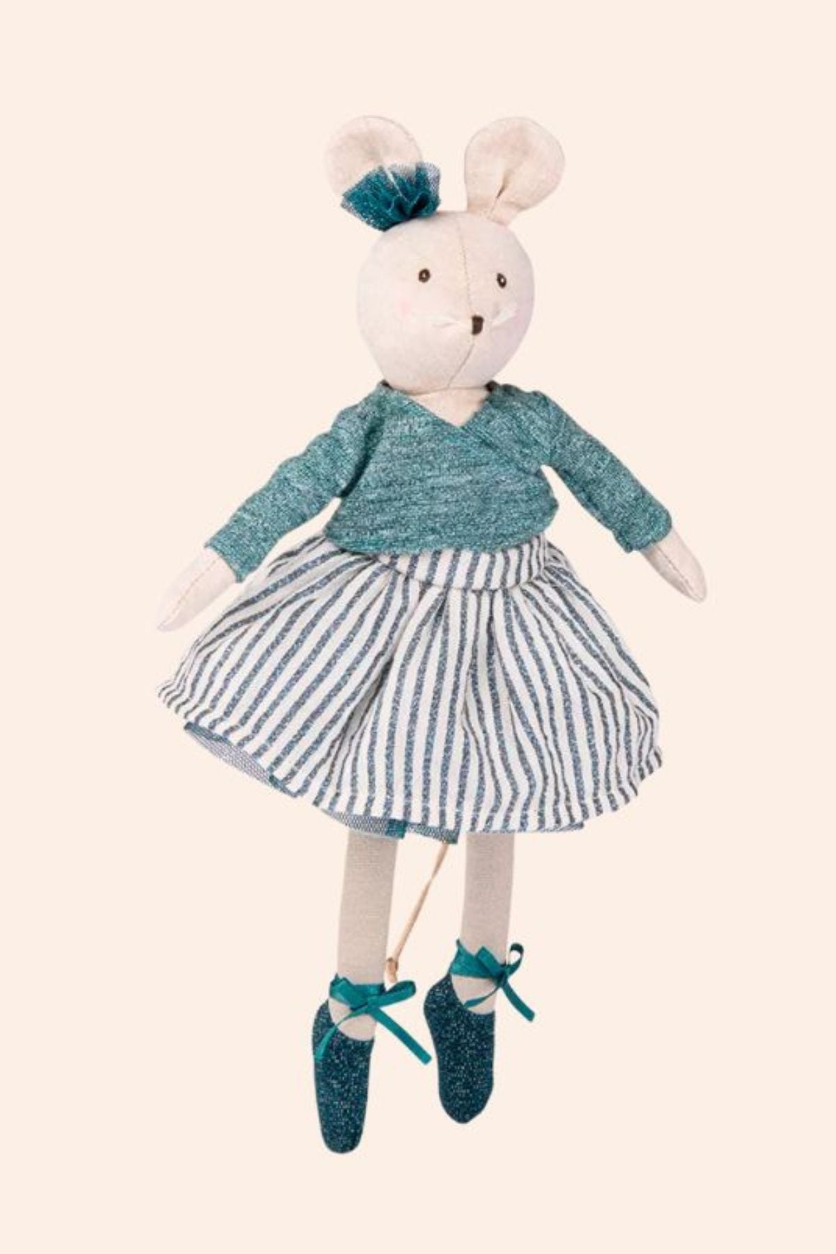 Moulin Roty - La Petite Ecole de Danse - Mouse Doll Charlotte - Ballerina - Dancing Mouse - Twinkle Toes - Strawberries & Cream 