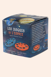 Moulin Roty -  Le Jardin du Moulin - Box of 3 discs - Space - Strawberries & Cream - Ingrid Lewis - Designer