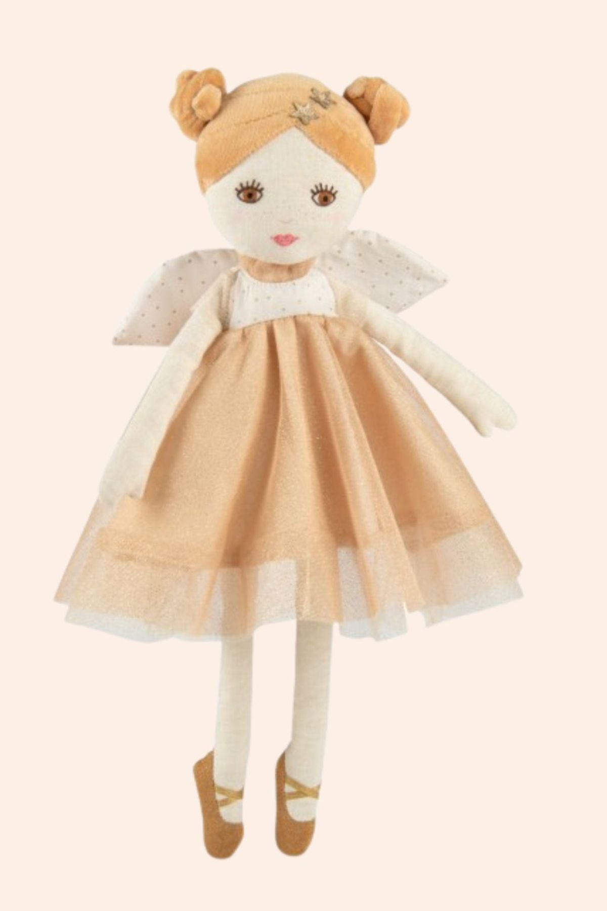 Moulin Roty -  Les Fées - Big Gold Fairy Mélusine - Strawberries & Cream 