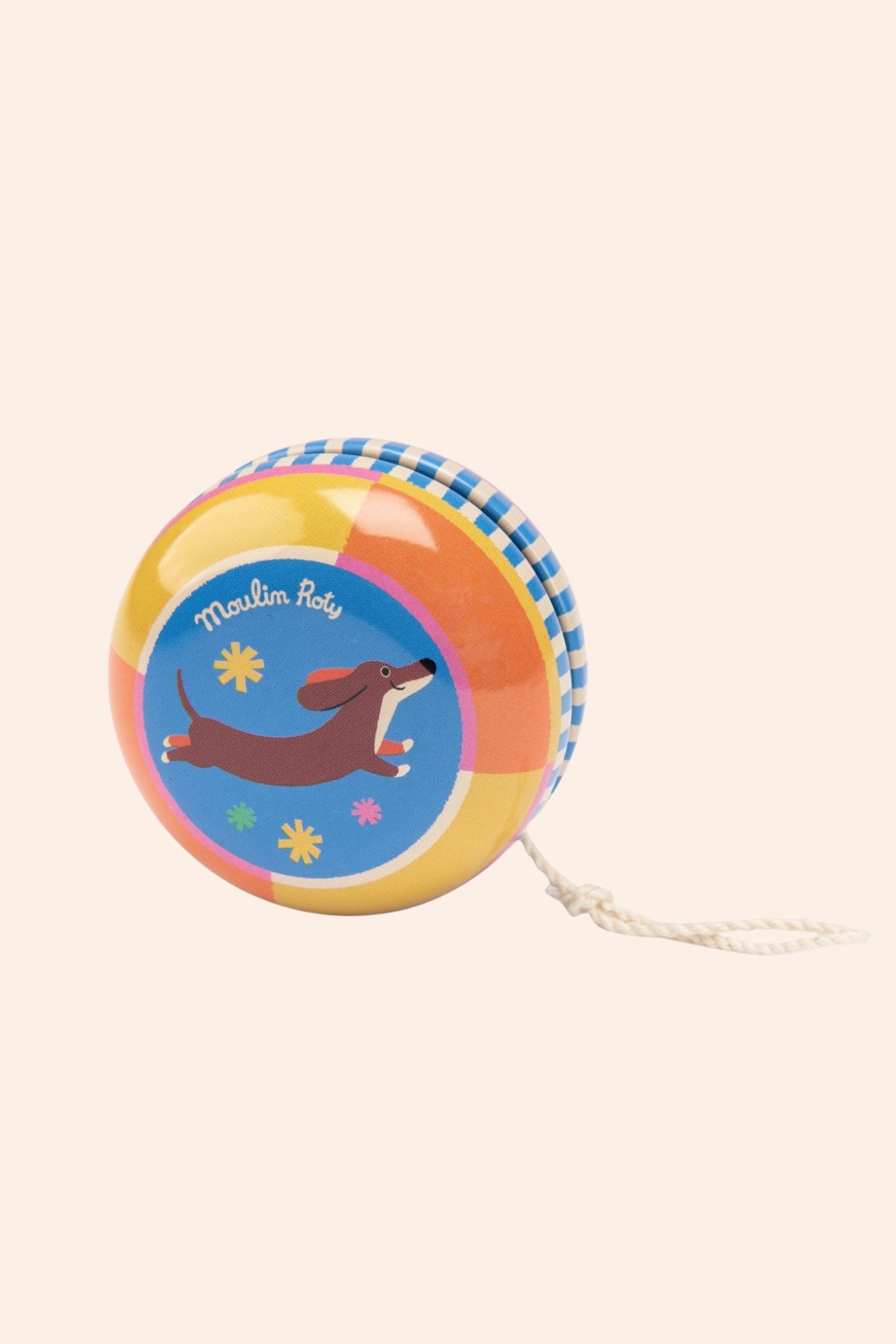 Moulin Roty -  Les Jouets - Metal Yoyo - Strawberries & Cream 