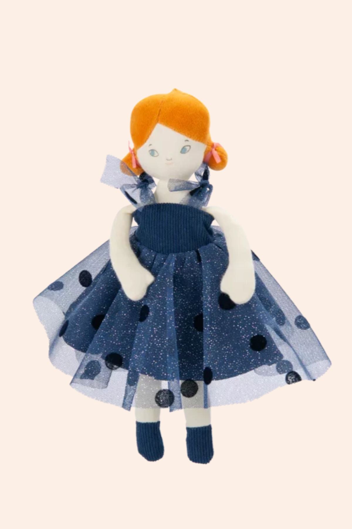 Moulin Roty -  Les Parisiennes - The Little Wardrobe Suitcase - Blanche - Strawberries & Cream