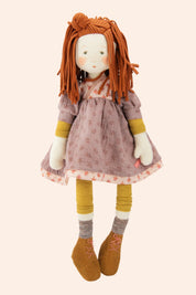 Moulin Roty - Les Rosalies - Capucine Rag Doll - Strawberries & Cream