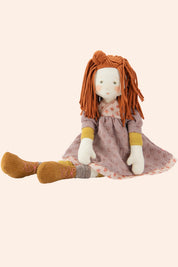 Moulin Roty - Les Rosalies - Capucine Rag Doll - Strawberries & Cream