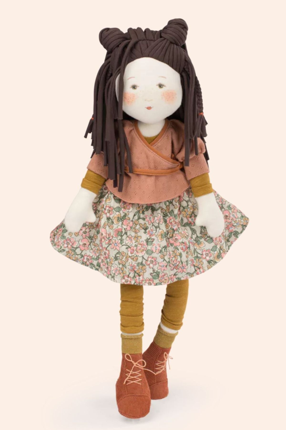 Moulin Roty - Les Rosalies - Marjolaine Rag Doll - Strawberries & Cream