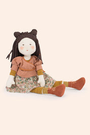 Moulin Roty - Les Rosalies - Marjolaine Rag Doll - Strawberries & Cream