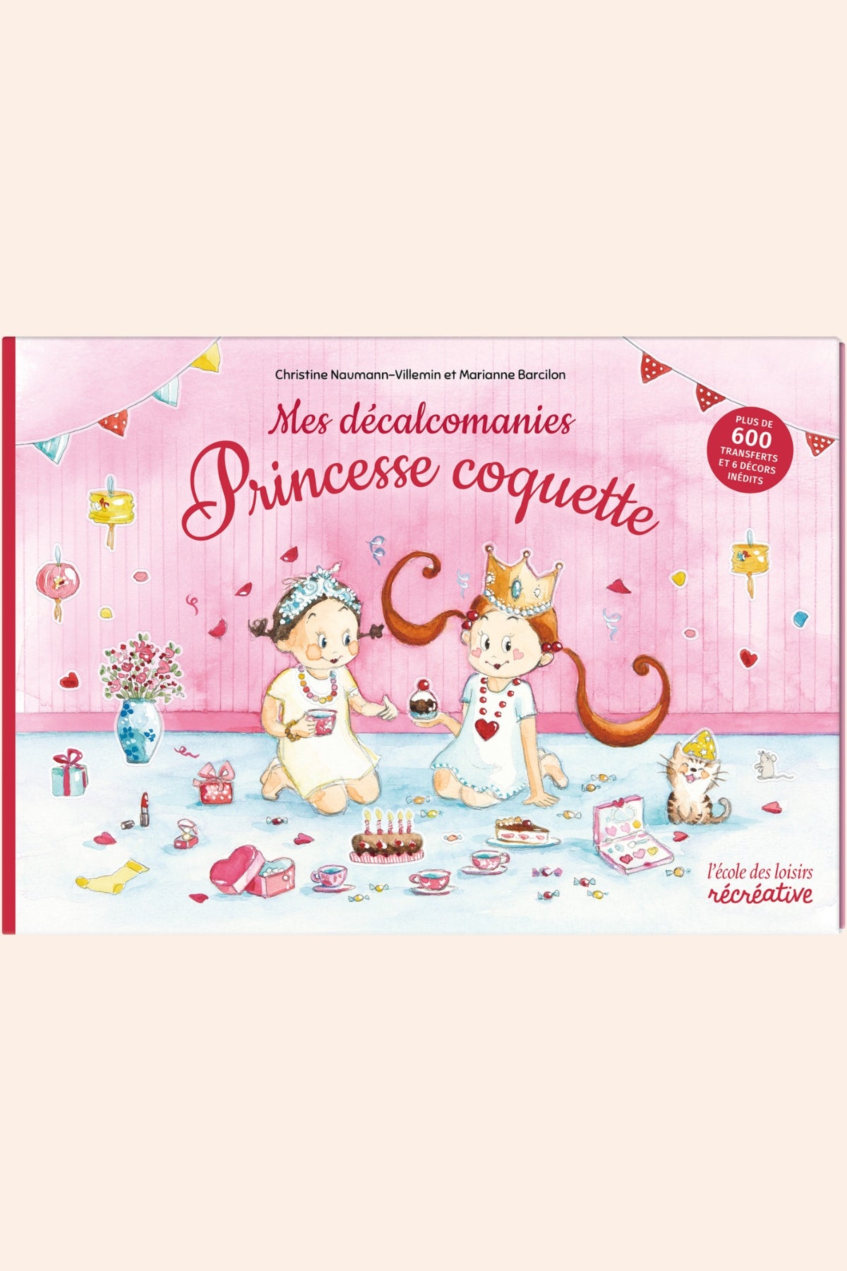 Moulin Roty - Mes décalcomanies Princesse coquette- Strawberries & Cream - Ingrid Lewis - Designer