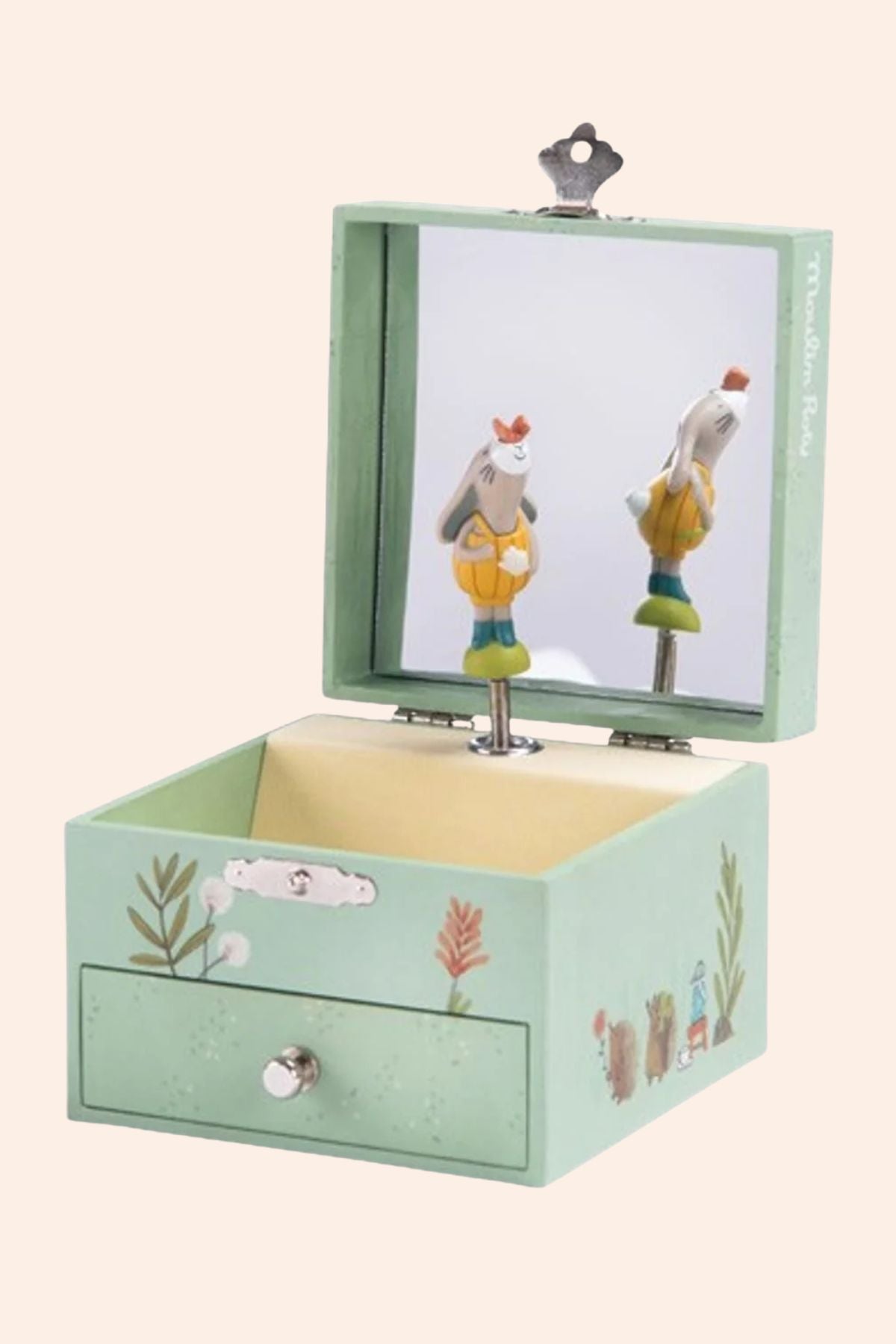 Moulin Roty - Musical Jewellery Box - Trois Petits Lapins
Decorative music box with animated characters.