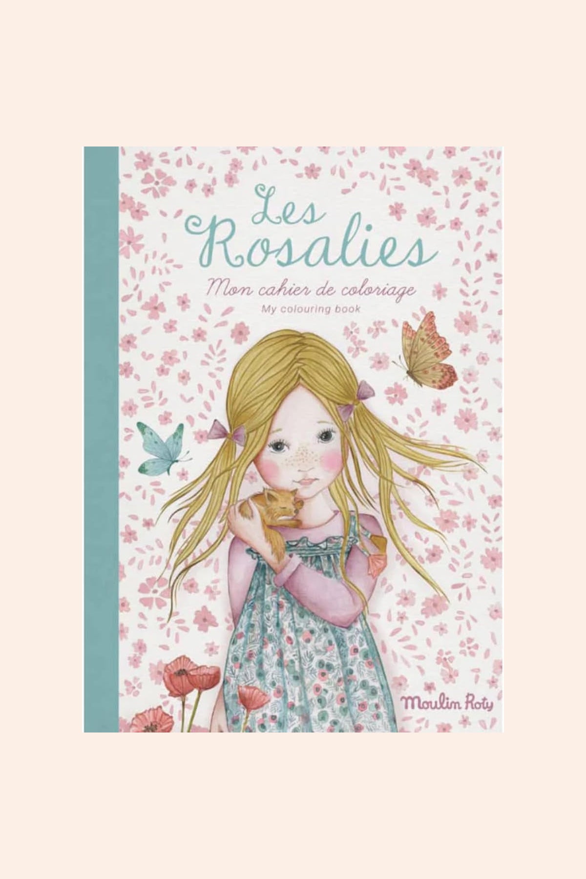 Moulin Roty - My Colouring book - Les Rosalies - Strawberries & Cream