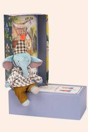 Moulin Roty - Pablo The Elephant - Les Minouchkas - Strawberries & Cream 