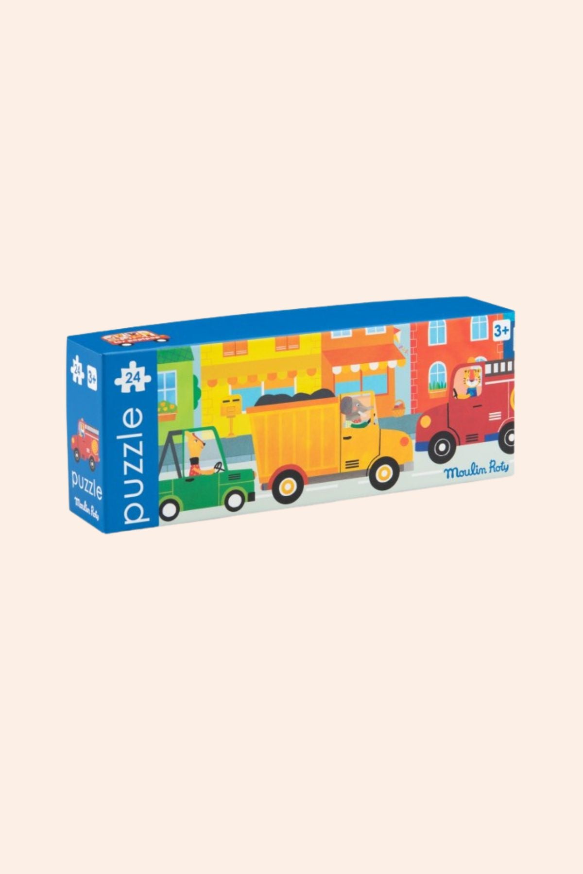 Moulin Roty - Puzzle - Vehicles - Les Popipop - Strawberries & Cream