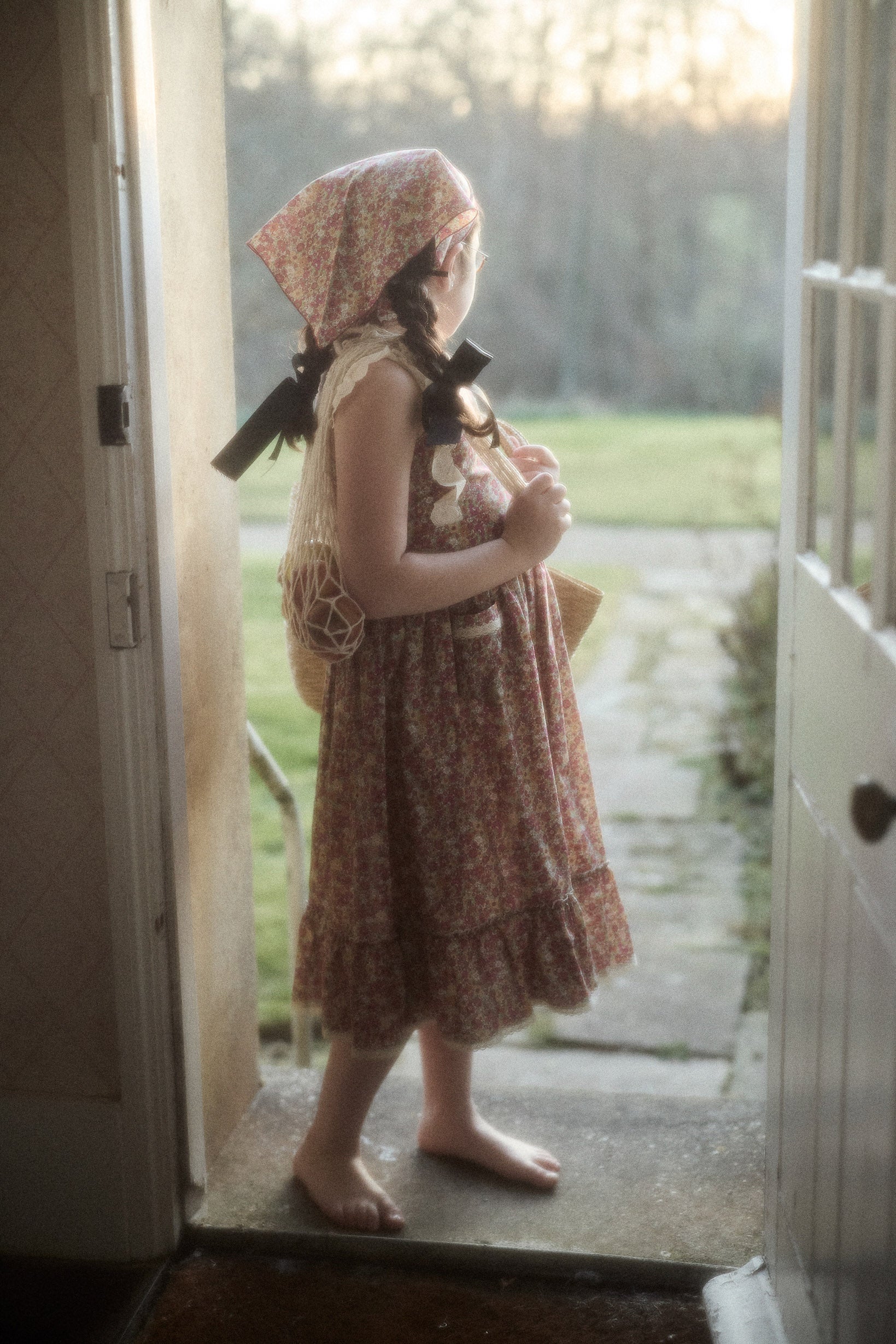 Muffin Dress Summer Picnic - Designed by Ingrid Lewis - Strawberries & Cream