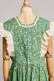 Muffin Romper English Meadow Bloom - Designed by Ingrid Lewis - Strawberries & Cream