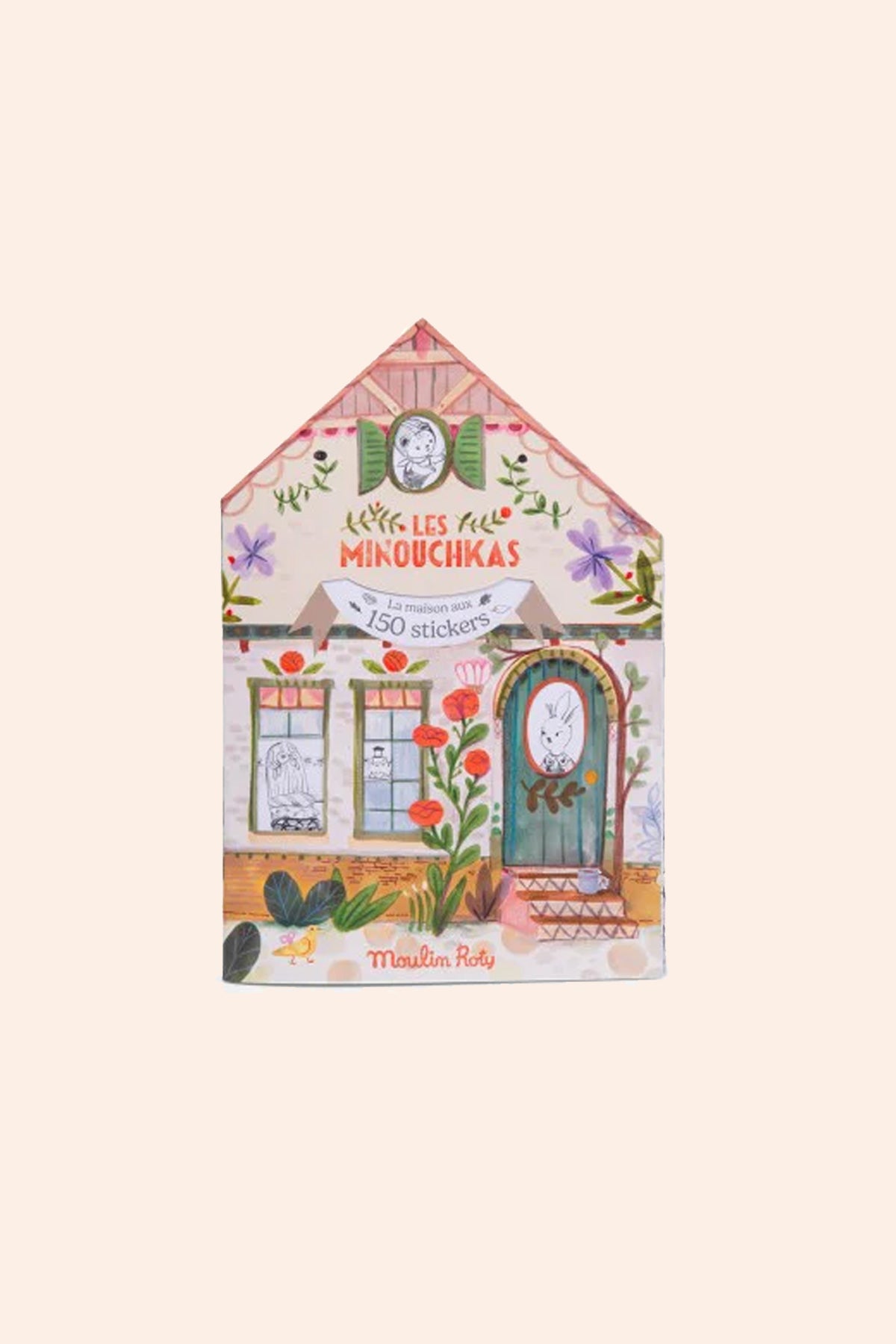 My Colouring House - Les Minouchkas - 150 Stickers - Moulin Roty