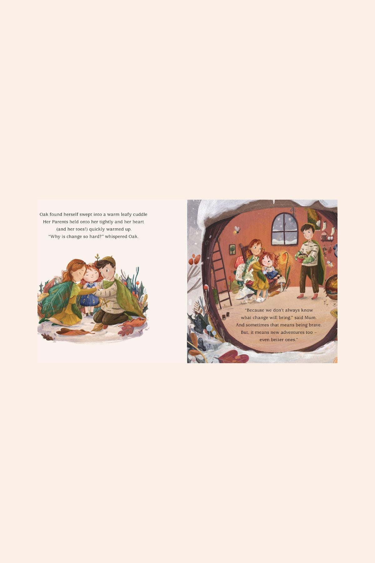 Oak The Littlest Leaf Girl - PB - Strawberries & Cream