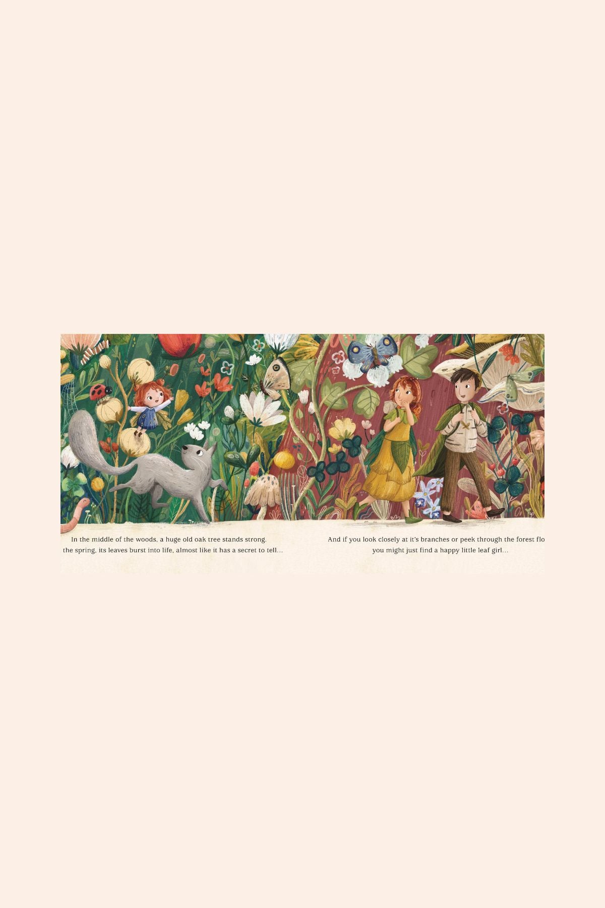 Oak The Littlest Leaf Girl - PB - Strawberries & Cream