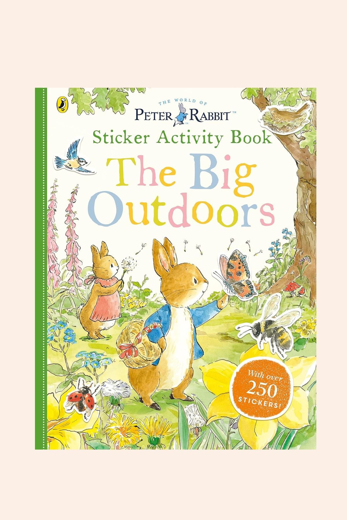 Peter Rabbit: The Big Outdoors - Sticker Activity book - Strawberries & Cream - Ingrid Lewis - Designer
Peter Rabbit sticker activity book titled 'The Big Outdoors' on a beige background