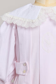Piano Dress Pink Stripe - Designed by Ingrid Lewis - Strawberries & Cream