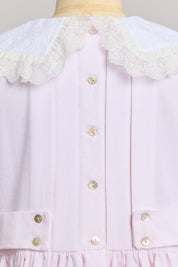 Piano Dress Pink Stripe - Designed by Ingrid Lewis - Strawberries & Cream